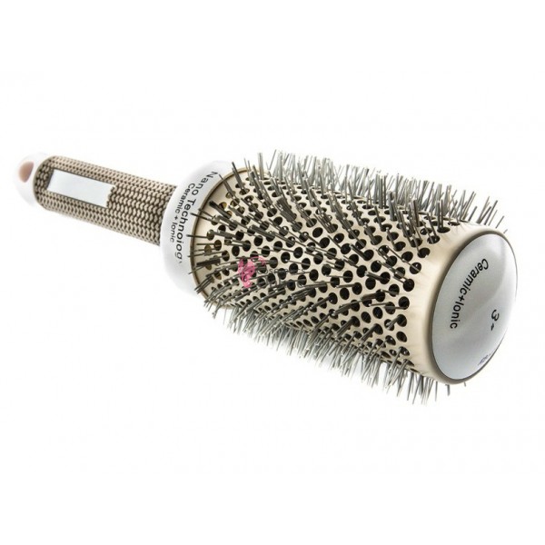 Perie de coafat din Ceramica Gri (65) Profesionala